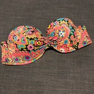 Victoria’s Secret paisley bandeau top